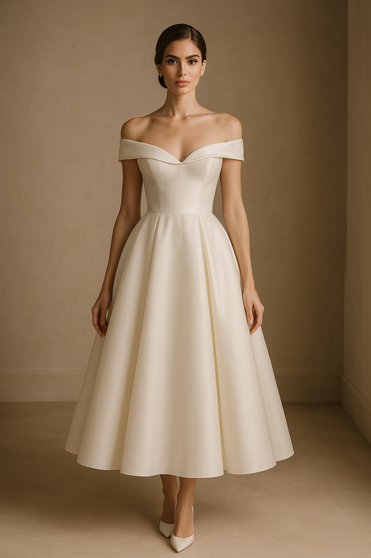 Tea-Length Gown