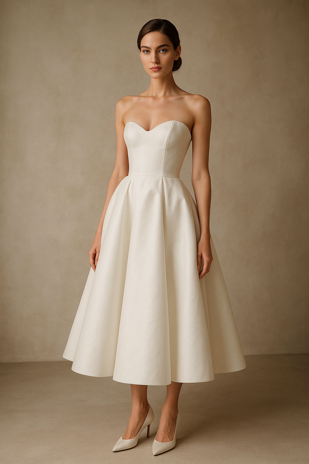 Tea-Length Gown